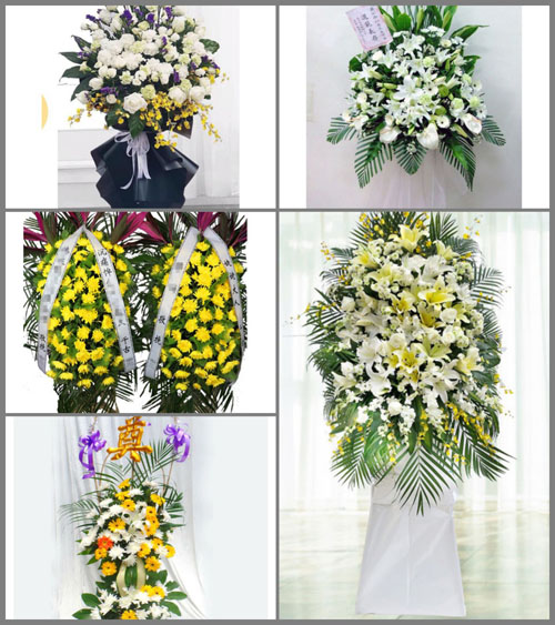 北京房山区河北镇万佛堂村白事花篮预定